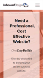 Mobile Screenshot of inbounddesign.com